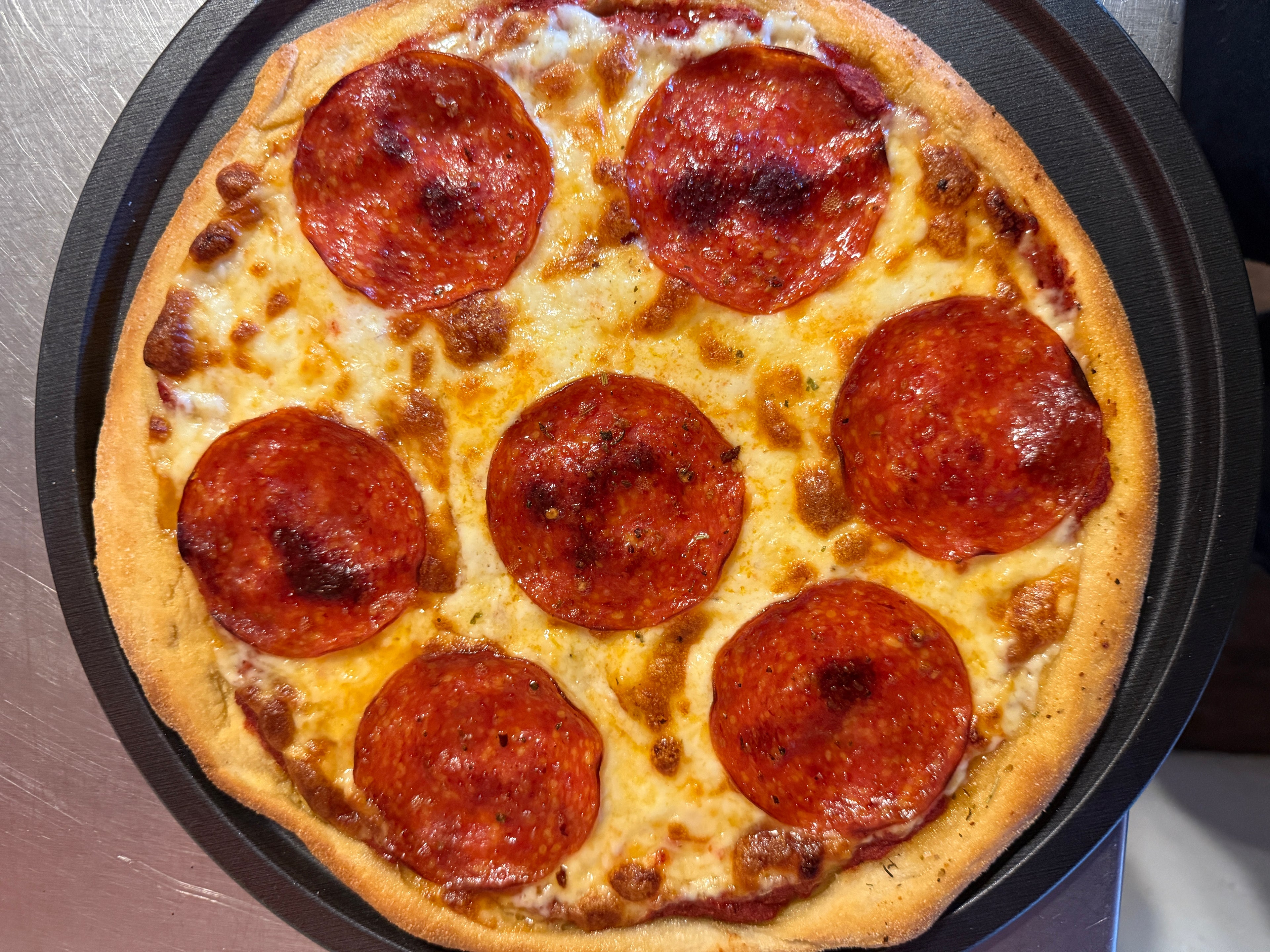 Pepperoni pizza(12in take and bake)